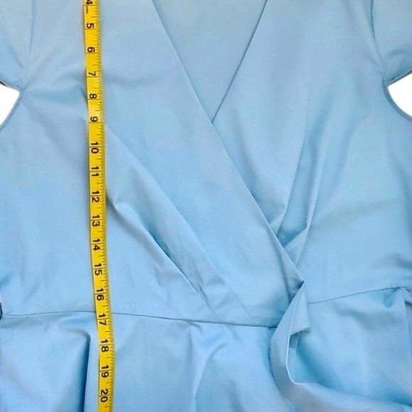 Gal Meets Glam Midi Fit & Flare Wrap Dress - Picture 13 of 14